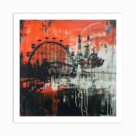 Amusement Park 1 Art Print