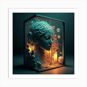 3d Art Art Print