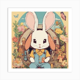 A Cute Bunny Art Print