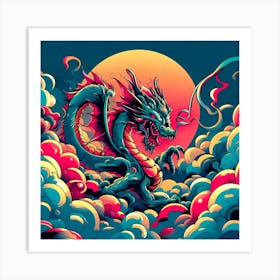 Dragon 2 Art Print