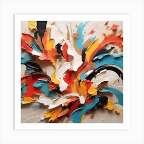 Abstract Painting 1 Art Print