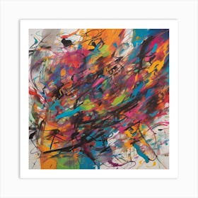 Abstract Painting 98 Art Print