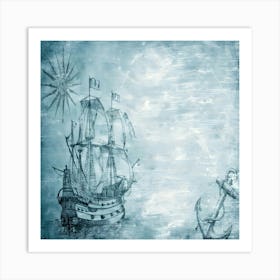 Ship Stock Videos & Royalty-Free Footage Art Print