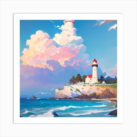 Lighthouse 1 Art Print