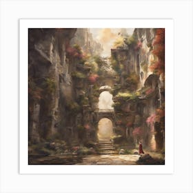 Fantasy Painting 14 Art Print