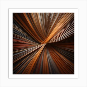 Abstract wood colors Art Print