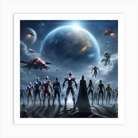 Avengers Art Print