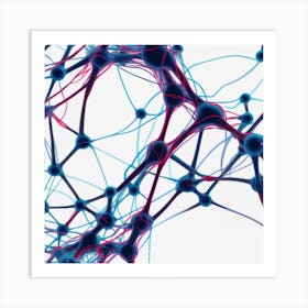 Neuron Stock Videos & Royalty-Free Footage 5 Art Print