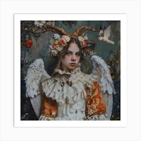 Forlorn Angel Art Print