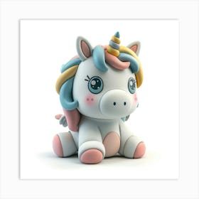 Unicorn Toy 17 Art Print