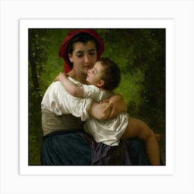 Mother And Child 1 Art Print