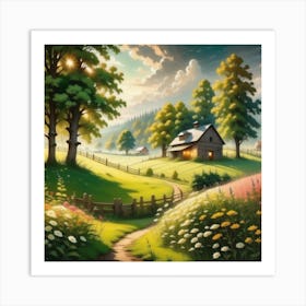 Of A Farm Art Print