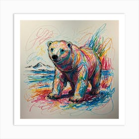 Polar Bear Art Print