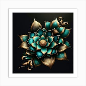 Lotus Flower 29 Art Print