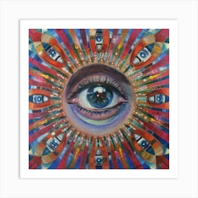 All Seeing Eye Art Print