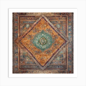 Moroccan Rug Art Print