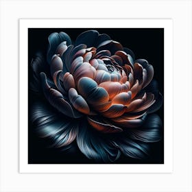 Fractal Flower 1 Art Print