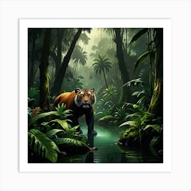 Default Jungle Ii Art 3 Art Print