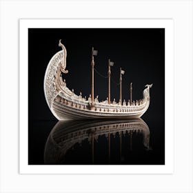 Viking Ship 1 Art Print