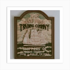 East India Trading Company Art Print