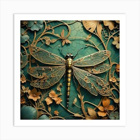 Dragonfly 4 Art Print