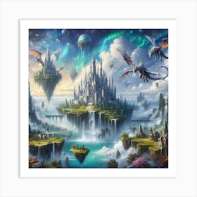 Fantasy Landscape 2 Art Print