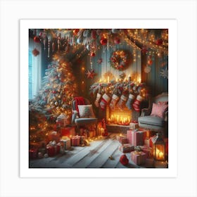 Christmas time is here Art Print