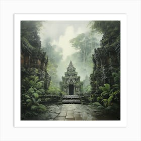 Angkor Temple 2 Art Print