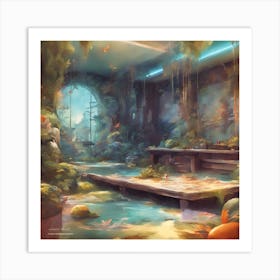 Room In The Forest Art Print