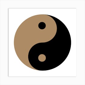 Yin Yang Symbol 32 Art Print