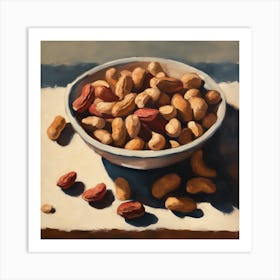 Peanuts In A Bowl Poster