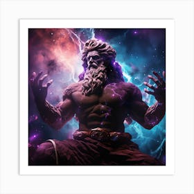 Magic021 The Primordial Darkness Embodying A Greek God Erebus W 1f7c4b55 16fb 4587 Aa7e 74c74613e16b Art Print