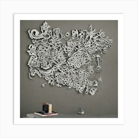 Paper Art Art Print