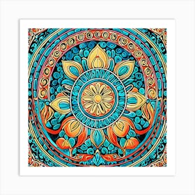 Mandala 7 Art Print