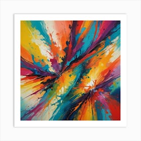 Abstract Painting 984 Art Print