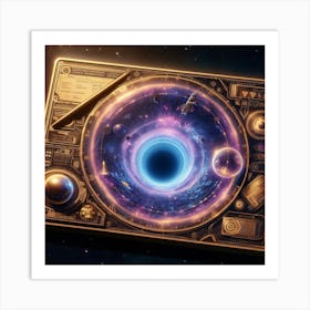 Space Dj Art Print