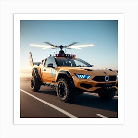 Helicopcar Art Print