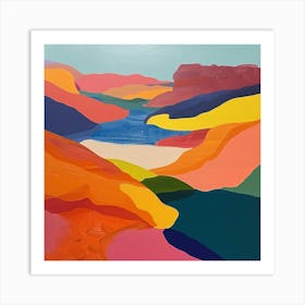 Abstract Travel Collection Mauritania 4 Art Print