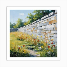 Walled Garden Art Print