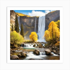 Autumn At Yosemite Art Print