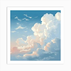 Clouds In The Sky 3 Art Print