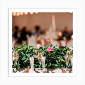 Formal Table 12 Art Print