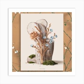 Flowers In A Vase 40 Art Print