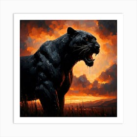 Wild Animal Illustration 223 Art Print