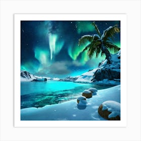 Arctic Landscape Art Print