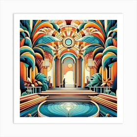 Deco Art 3 Art Print