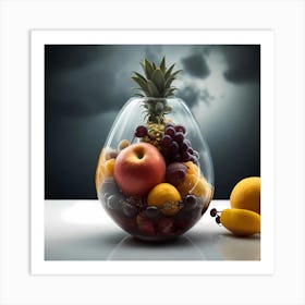 Fruit Bowl 1 Art Print