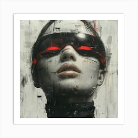 'Red Eyes' Art Print