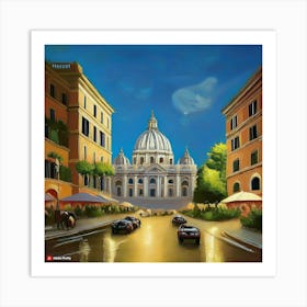 Rome City Art Print