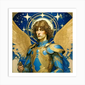 Cosmic Angel Art Print